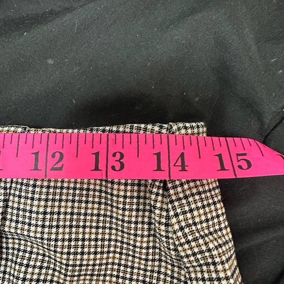 Dynamite A-Line Plaid Skirt with Buttons Academia - Picture 5 of 10